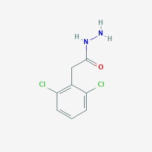 B145593 2-(2,6-Dichlorophenyl)acetohydrazide CAS No. 129564-34-7