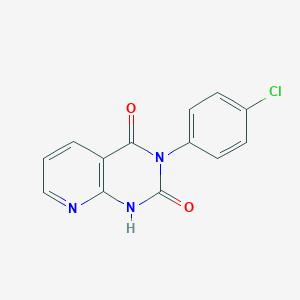 3-(4-chlorophenyl)-1H-pyrido[2,3-d]pyrimidine-2,4-dione