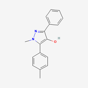 1-Methyl-5-(4-methylphenyl)-3-phenyl-1H-pyrazol-4-ol