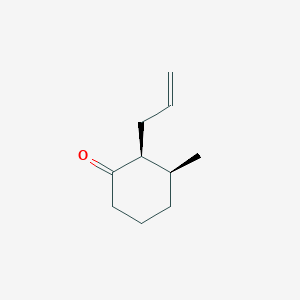 (2S,3S)-3-Methyl-2-(prop-2-en-1-yl)cyclohexan-1-one