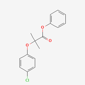 Phenyl 2-(4-chlorophenoxy)-2-methylpropanoate