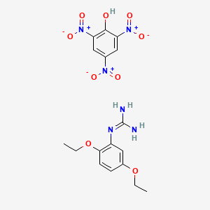 2-(2,5-Diethoxyphenyl)guanidine;2,4,6-trinitrophenol