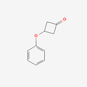 molecular formula C10H10O2 B1455954 3-苯氧基环丁酮 CAS No. 69906-55-4