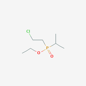 Ethyl (2-chloroethyl)propan-2-ylphosphinate