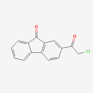 2-(Chloroacetyl)-9H-fluoren-9-one