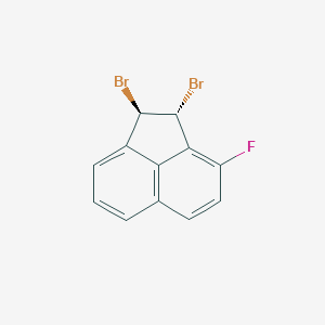 (1R,2R)-1,2-dibromo-3-fluoro-1,2-dihydroacenaphthylene