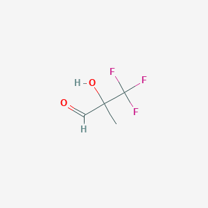 3,3,3-Trifluoro-2-hydroxy-2-methylpropanal