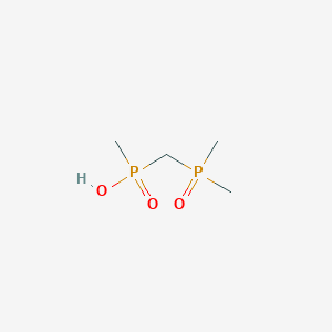 [(Dimethylphosphoryl)methyl]methylphosphinic acid