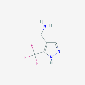 4-(Aminomethyl)-3-(trifluoromethyl)pyrazole