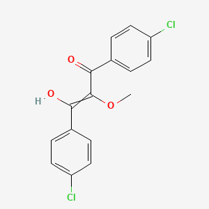 1,3-Bis(4-chlorophenyl)-3-hydroxy-2-methoxyprop-2-en-1-one