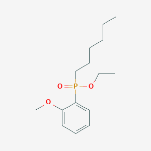 Ethyl hexyl(2-methoxyphenyl)phosphinate