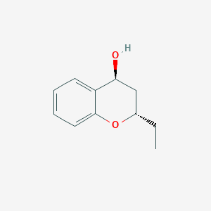 (2S,4S)-2-Ethyl-3,4-dihydro-2H-1-benzopyran-4-ol