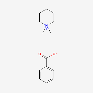 1,1-Dimethylpiperidin-1-ium benzoate