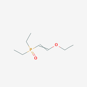 (2-Ethoxyethenyl)(diethyl)oxo-lambda~5~-phosphane