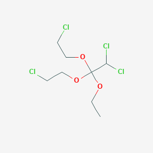 2,2-Dichloro-1,1-bis(2-chloroethoxy)-1-ethoxyethane