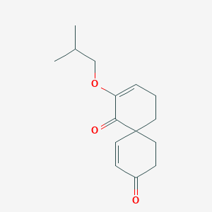 2-(2-Methylpropoxy)spiro[5.5]undeca-2,7-diene-1,9-dione