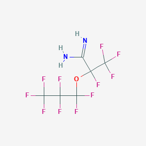 2,3,3,3-Tetrafluoro-2-(heptafluoropropoxy)propanimidamide