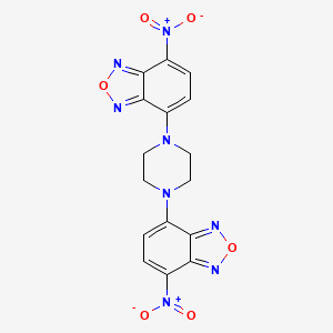 4,4'-(Piperazine-1,4-diyl)bis(7-nitro-2,1,3-benzoxadiazole)