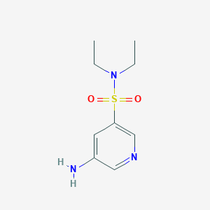 5-Amino-N,N-diethylpyridine-3-sulfonamide