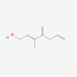 3-Methyl-4-methylidenehepta-2,6-dien-1-ol