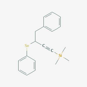 Trimethyl[4-phenyl-3-(phenylselanyl)but-1-yn-1-yl]silane