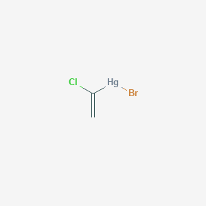 Bromo(1-chloroethenyl)mercury