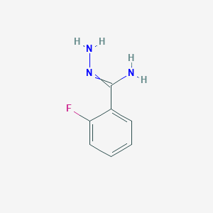 2-Fluorobenzene-1-carbohydrazonamide