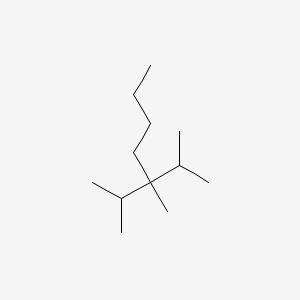 2,3-Dimethyl-3-(propan-2-yl)heptane