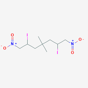 2,6-Diiodo-4,4-dimethyl-1,7-dinitroheptane