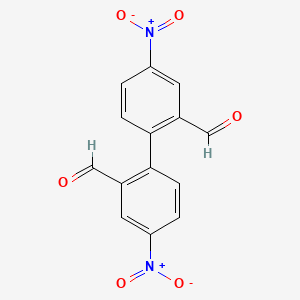 4,4'-Dinitrobiphenyl-2,2'-dicarboxaldehyde