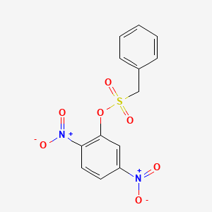 2,5-Dinitrophenyl phenylmethanesulfonate