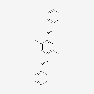 1,1'-[(2,5-Dimethyl-1,4-phenylene)di(ethene-2,1-diyl)]dibenzene