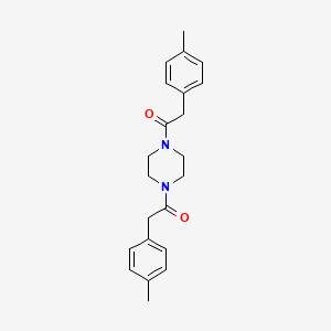 1,1'-(Piperazine-1,4-diyl)bis[2-(4-methylphenyl)ethan-1-one]