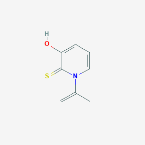 3-Hydroxy-1-(prop-1-en-2-yl)pyridine-2(1H)-thione