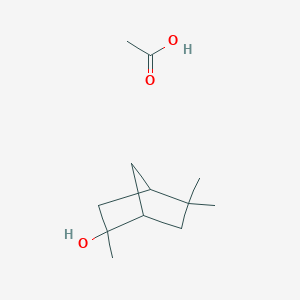 Acetic acid;2,5,5-trimethylbicyclo[2.2.1]heptan-2-ol