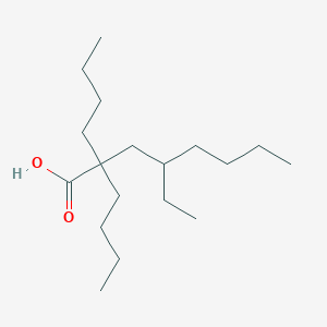 2,2-Dibutyl-4-ethyloctanoic acid