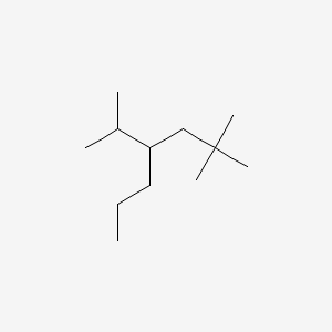 2,2-Dimethyl-4-(propan-2-yl)heptane