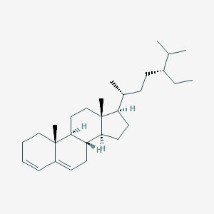 molecular formula C29H48 B145604 菜籽甾-3,5-二烯 CAS No. 4970-37-0