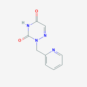 2-[(Pyridin-2-yl)methyl]-1,2,4-triazine-3,5(2H,4H)-dione