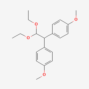 1,1'-(2,2-Diethoxyethane-1,1-diyl)bis(4-methoxybenzene)