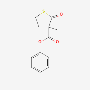 Phenyl 3-methyl-2-oxothiolane-3-carboxylate