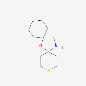 7-Oxa-3-thia-15-azadispiro[5.1.5~8~.2~6~]pentadecane