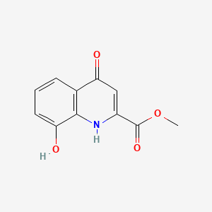 molecular formula C11H9NO4 B1456058 Methyl 4,8-dihydroxyquinoline-2-carboxylate CAS No. 5934-38-3