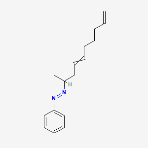 (E)-1-(Deca-4,9-dien-2-yl)-2-phenyldiazene