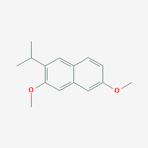 3,6-Dimethoxy-2-(propan-2-yl)naphthalene