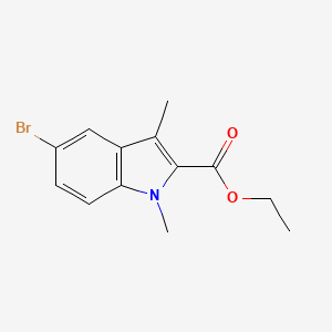 1H-Indole-2-carboxylic acid, 5-bromo-1,3-dimethyl-, ethyl ester