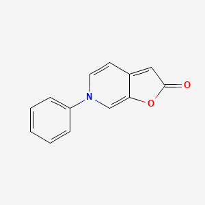 Furo[2,3-c]pyridin-2(6H)-one, 6-phenyl-