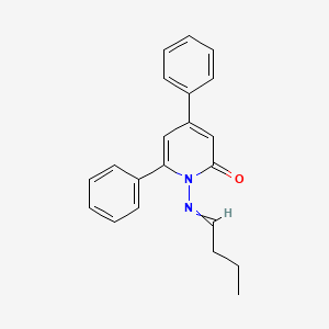 1-(Butylideneamino)-4,6-diphenylpyridin-2(1H)-one