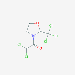 2,2-Dichloro-1-[2-(trichloromethyl)-1,3-oxazolidin-3-yl]ethan-1-one