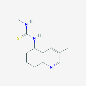 N-Methyl-N'-(3-methyl-5,6,7,8-tetrahydroquinolin-5-yl)thiourea